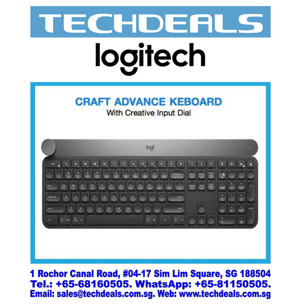 LOGITECH CRAFT ADVANCED WIRELESS KEYBOARD (1Y)