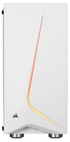 Carbide SPEC-06 RGB Tempered Glass Gaming Case, White