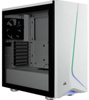 Carbide SPEC-06 RGB Tempered Glass Gaming Case, White