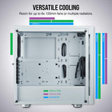 Carbide Series 275R Mid-Tower Gaming Case — White (Acrylic Windowed Edition)