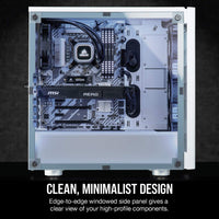 Carbide Series 275R Mid-Tower Gaming Case — White (Acrylic Windowed Edition)