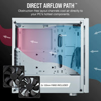 Carbide Series 275R Mid-Tower Gaming Case — White (Acrylic Windowed Edition)