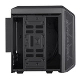 H100 Compact mITX Mesh Case with 200mm ARGB Fan and Built-In Handle