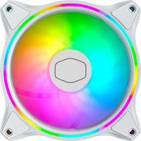MASTERFAN MF120 HALO ARGB Fan - White
