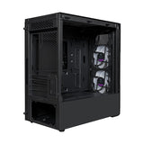 Cooler Master MasterBox TD300 Mesh ARGB mATX Case - Black