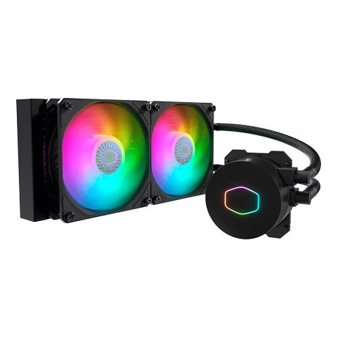 Cooler Master Masterliquid ML240L V2 ARGB Liquid CPU Cooler with Dual SickleFlow 120 ARGB Fans