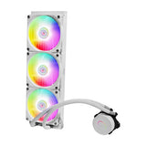 Masterliquid ML360L V2 ARGB Liquid CPU Cooler with Triple SickleFlow 120 ARGB Fans - WHITE