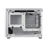 NR200P SFF Small Form Factor mITX Case with Tempered Glass Side Panel | Black | White