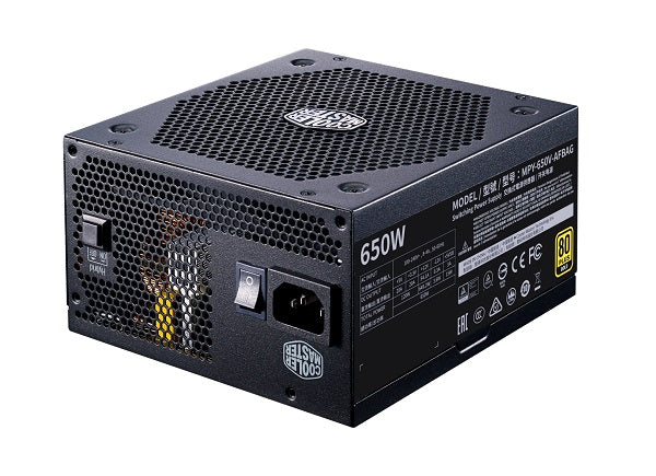 V GOLD 650 V2 Full Modular Power Suppy Unit | Black | White