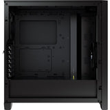 4000D Tempered Glass Mid-Tower ATX Case with 2*120mm Fans