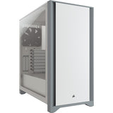 4000D Tempered Glass Mid-Tower ATX Case with 2*120mm Fans
