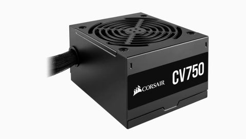 CV Series CV750 - 750 Watt 80 Plus Bronze Certified Fixed Cables PSU Power Suppy Unit