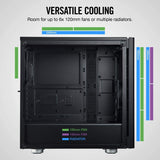 Carbide Series 275R Mid-Tower Gaming Case — Black  Tempered Glass
