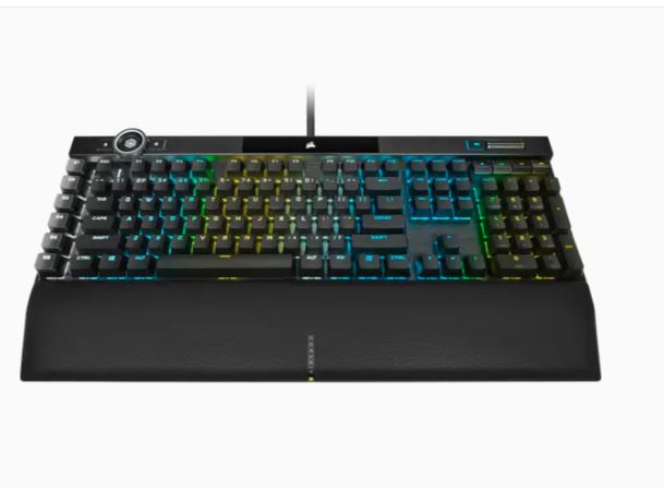 Corsair K100 RGB Mechanical Gaming Keyboard - CHERRY® MX Speed - Black