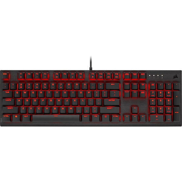 K60 PRO Mechanical Gaming Keyboard - Red LED - CHERRY VIOLA - Black