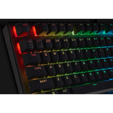 K60 RGB PRO SE Mechanical Gaming Keyboard - CHERRY VIOLA - Black