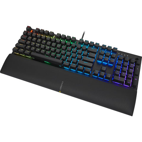 K60 RGB PRO SE Mechanical Gaming Keyboard - CHERRY VIOLA - Black