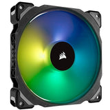 ML120 PRO RGB LED 120MM PWM Premium Magnetic Levitation Fan — 3 Fan Pack with Lighting Node PRO