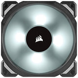 ML120 PRO RGB LED 120MM PWM Premium Magnetic Levitation Fan — 3 Fan Pack with Lighting Node PRO