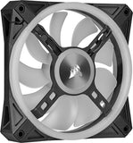 QL Series, QL120 RGB, 120mm RGB LED Fan, Triple Pack with Lighting Node CORE
