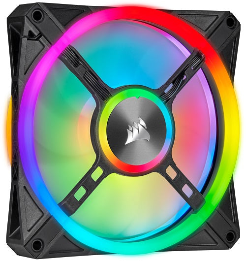 QL Series, QL140 RGB, 140mm RGB LED Fan, Single Pack