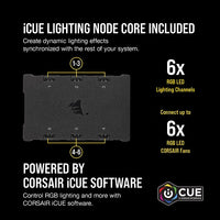 QL Series, QL140 RGB, 140mm RGB LED Fan, Dual Pack with Lighting Node CORE