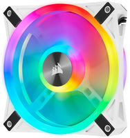 QL Series, White QL140 RGB, 140mm RGB LED Fan, Single Pack