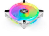 QL Series, White QL120 RGB, 120mm RGB LED Fan, Single Pack