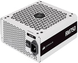 RM White Series 80 PLUS Gold Fully Modular ATX Power Supply PSU