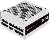 RM White Series 80 PLUS Gold Fully Modular ATX Power Supply PSU