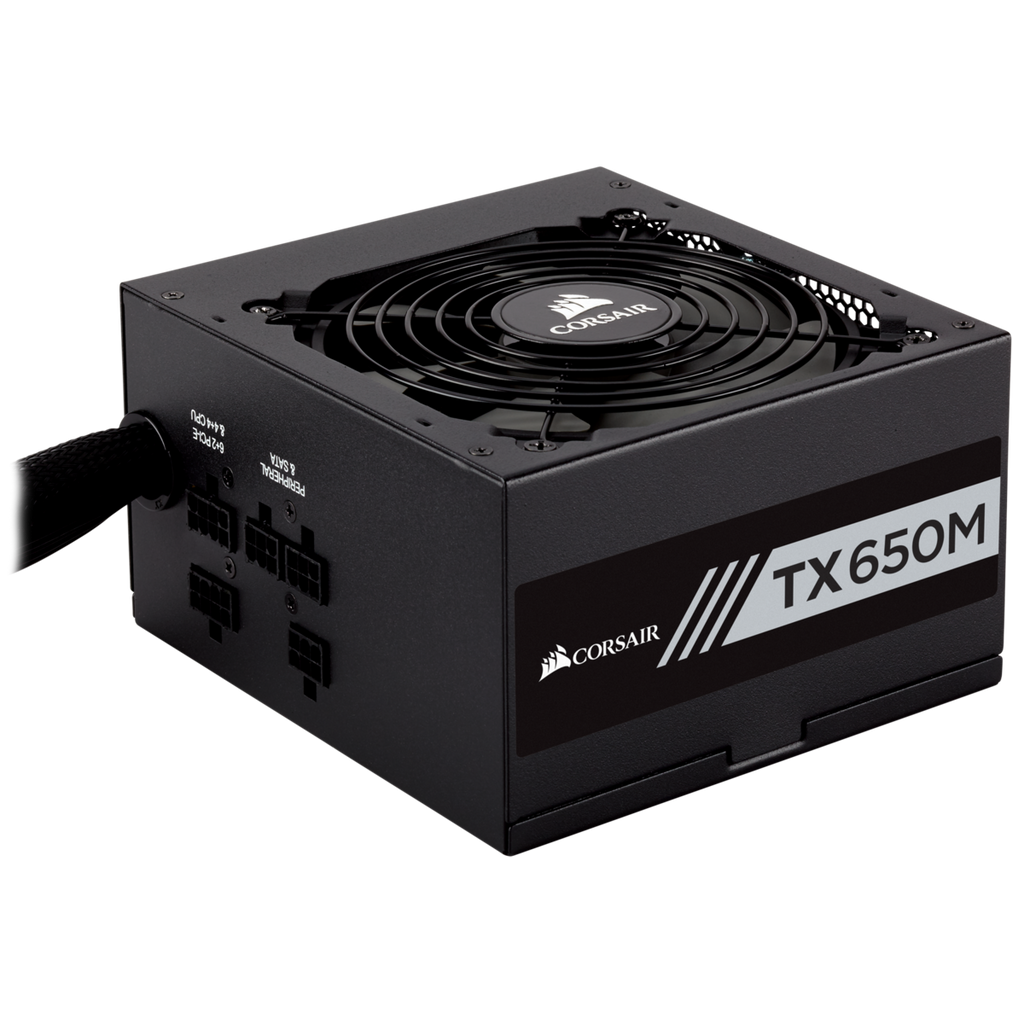 TX-M Series™ Semi Modular 80 Plus® Gold Certified PSU | 550W | 650W 750W | 850W