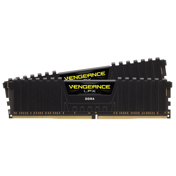 Corsair VENGEANCE LPX 16GB (2x8GB) DDR4 DRAM 3600MHz C18 AMD Ryzen Memory Kit - Black