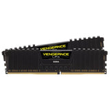 CMK64GX4M2E3200C16 VENGEANCE LPX 64GB (2x32GB) DDR4 DRAM 3200MHz C16 Memory Kit - Black