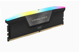 Corsair VENGEANCE RGB DDR5 DRAM 5200MHz C40 Memory Kit - 64GB (2x32GB) | Black