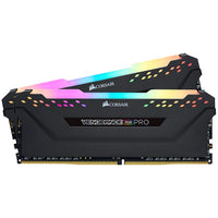 Corsair VENGEANCE RGB PRO 16GB (2 x 8GB) DDR4 DRAM 3600MHz C18 AMD Ryzen Kit - Black