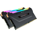 Corsair VENGEANCE RGB PRO 16GB (2 x 8GB) DDR4 DRAM 3600MHz C18 AMD Ryzen Kit - Black