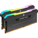 VENGEANCE RGB PRO SL 32GB (2x16GB) DDR4 DRAM 3600MHz C18 Memory Kit for Intel and Ryzen CPU – Black