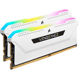 VENGEANCE RGB PRO SL 16GB (2x8GB) DDR4 DRAM 3200MHz C16 Memory Kit for Intel and Ryzen CPU – White