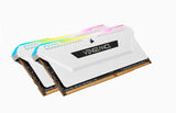 Corsair VENGEANCE RGB PRO SL 32GB (2x16GB) DDR4 DRAM 3200MHz C16 Memory Kit - White