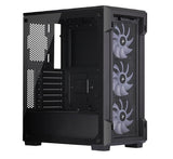 iCUE 220T RGB Airflow Tempered Glass Mid-Tower Smart Case, Black