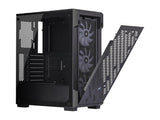 iCUE 220T RGB Airflow Tempered Glass Mid-Tower Smart Case, Black