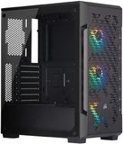 iCUE 220T RGB Airflow Tempered Glass Mid-Tower Smart Case, Black