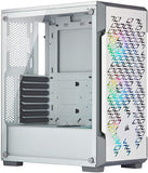 iCUE 220T RGB Airflow Tempered Glass Mid-Tower Smart Case, White