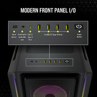 Corsair iCUE 5000T RGB Tempered Glass Mid-Tower ATX PC Case