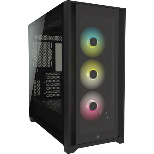 iCUE 5000X RGB Tempered Glass Mid-Tower ATX PC Smart Case