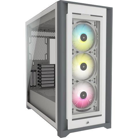 iCUE 5000X RGB Tempered Glass Mid-Tower ATX PC Smart Case