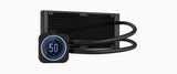 Corsair iCUE H100i ELITE LCD XT Display 240mm RGB Liquid CPU Cooler - Black