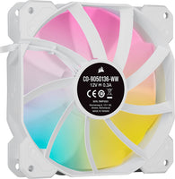 Corsair iCUE SP120 RGB ELITE Performance 120mm PWM Fan - 3 Pack w/Lighting Node CORE