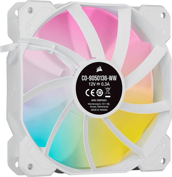 Corsair iCUE SP120 RGB ELITE Performance 120mm PWM Fan - Single Pack