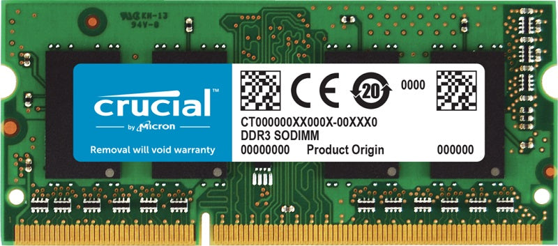 CT16G4SFS8266 DDR4 Laptop RAM Memory 2666MHz SO-DIMM 260 Pin - 16GB